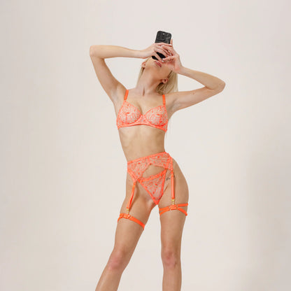 LaycyNighty™ Vivian's Neon Set LacyNighty0312 Lingerie Set
