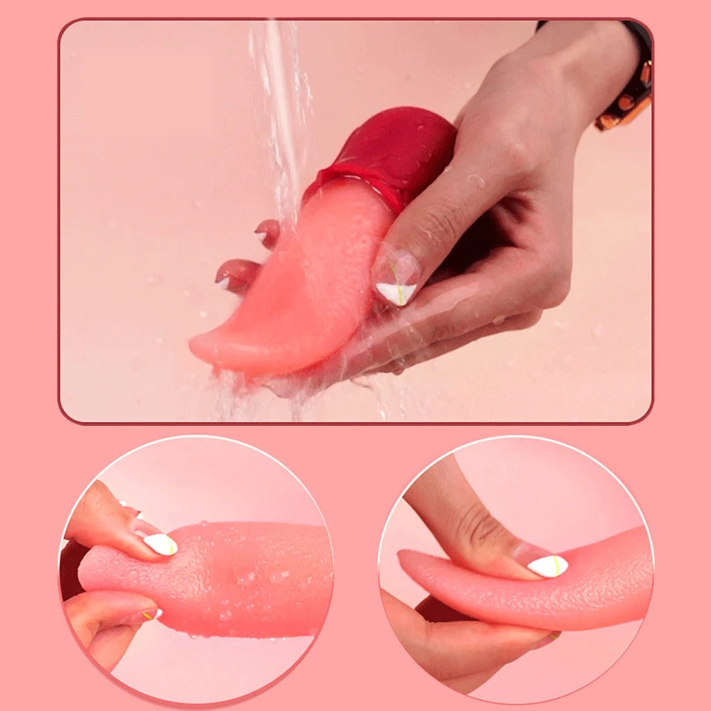 💥2025 New RNipple Vagina -Powerful Tongue Licking Vibrator Nighty
