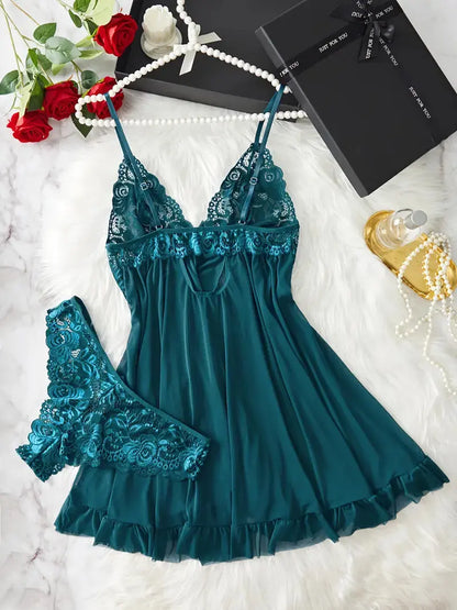 LacyNighty™ Lace Lash Set Lacy Nighty