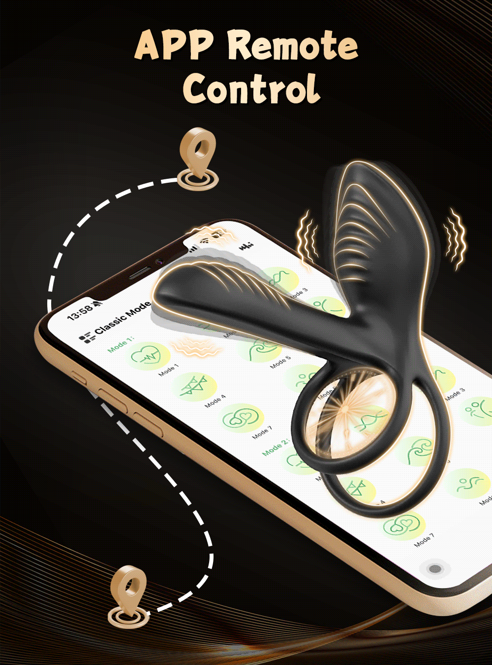 💥2025 Black Rose Ring-FLORAX 15° Curve Boost & Bloom Cock Ring-4 in 1 Couple Toy Penis Ring Nighty