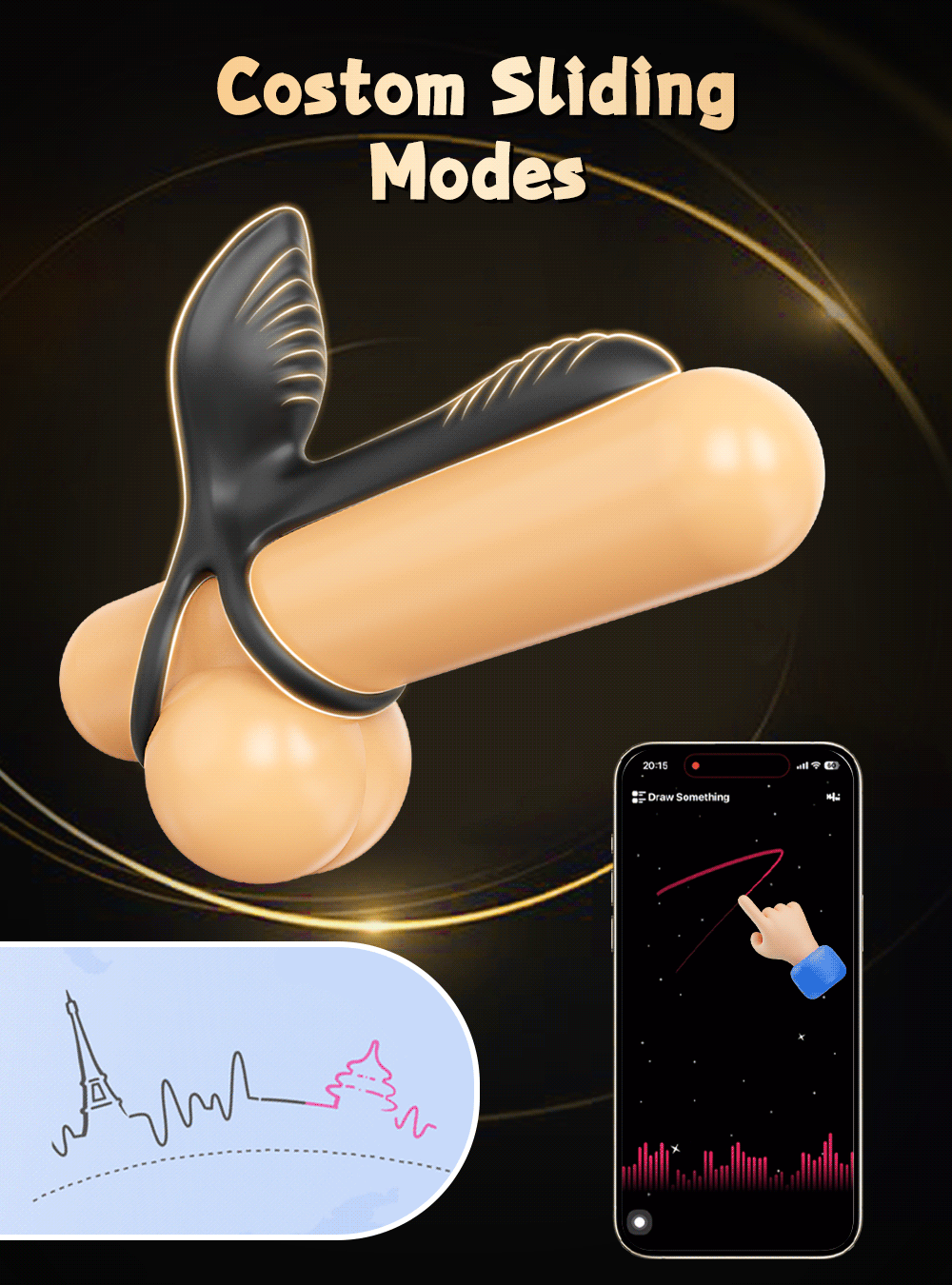 💥2025 Black Rose Ring-FLORAX 15° Curve Boost & Bloom Cock Ring-4 in 1 Couple Toy Penis Ring Nighty