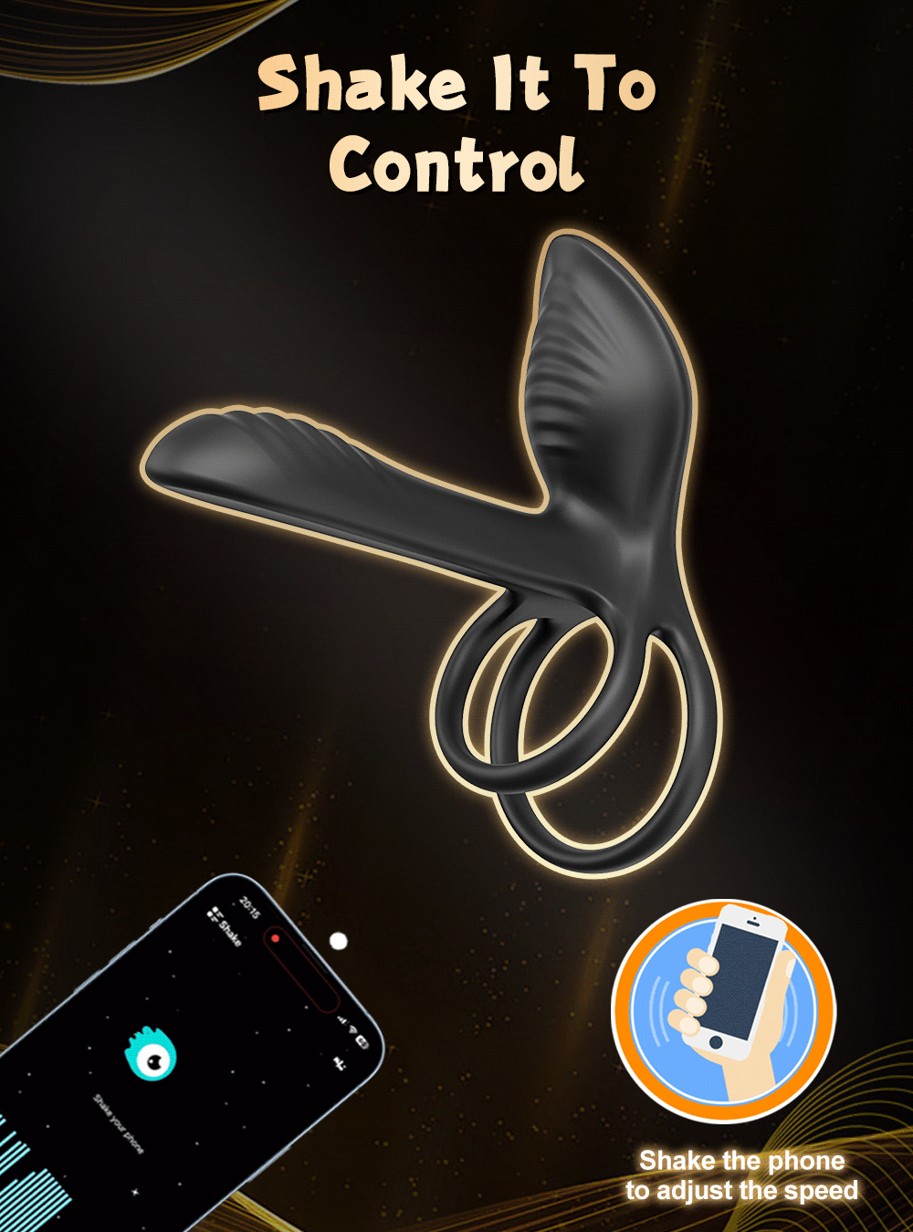 💥2025 Black Rose Ring-FLORAX 15° Curve Boost & Bloom Cock Ring-4 in 1 Couple Toy Penis Ring Nighty