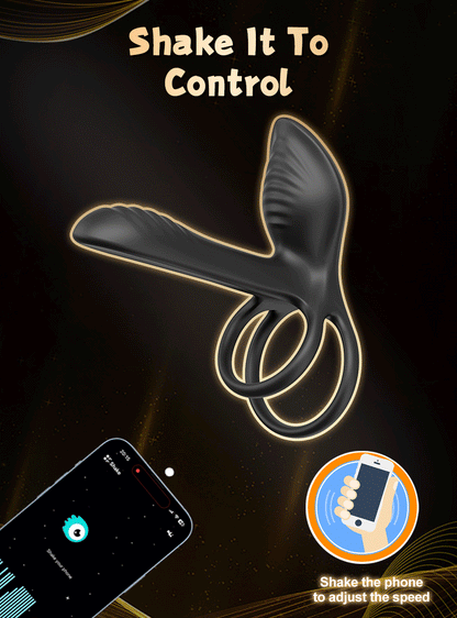 💥2025 Black Rose Ring-FLORAX 15° Curve Boost & Bloom Cock Ring-4 in 1 Couple Toy Penis Ring Nighty