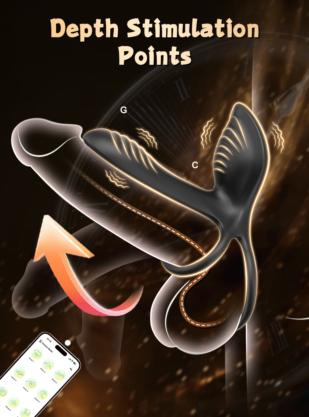 💥2025 Black Rose Ring-FLORAX 15° Curve Boost & Bloom Cock Ring-4 in 1 Couple Toy Penis Ring Nighty