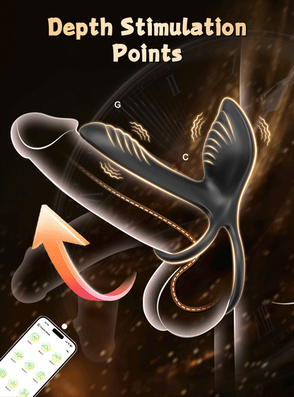 💥2025 Black Rose Ring-FLORAX 15° Curve Boost & Bloom Cock Ring-4 in 1 Couple Toy Penis Ring Nighty