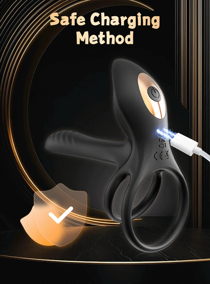💥2025 Black Rose Ring-FLORAX 15° Curve Boost & Bloom Cock Ring-4 in 1 Couple Toy Penis Ring Nighty