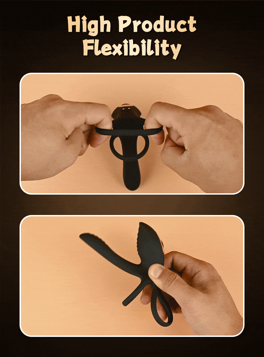 💥2025 Black Rose Ring-FLORAX 15° Curve Boost & Bloom Cock Ring-4 in 1 Couple Toy Penis Ring Nighty