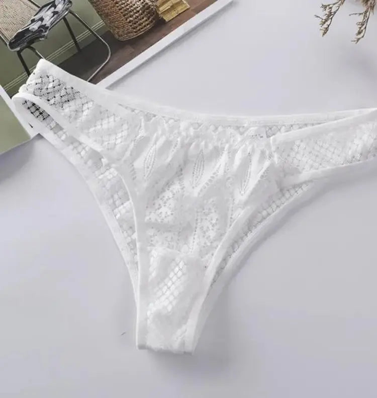 LacyNighty™ Velvet Touch Thong Lacy Nighty thong