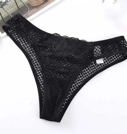 LacyNighty™ Velvet Touch Thong Lacy Nighty thong
