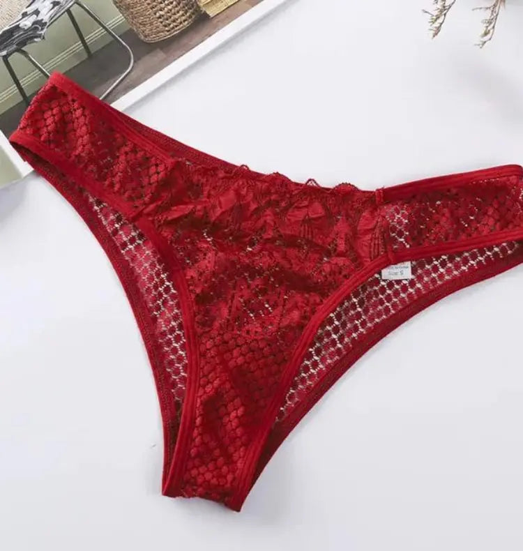LacyNighty™ Velvet Touch Thong Lacy Nighty thong