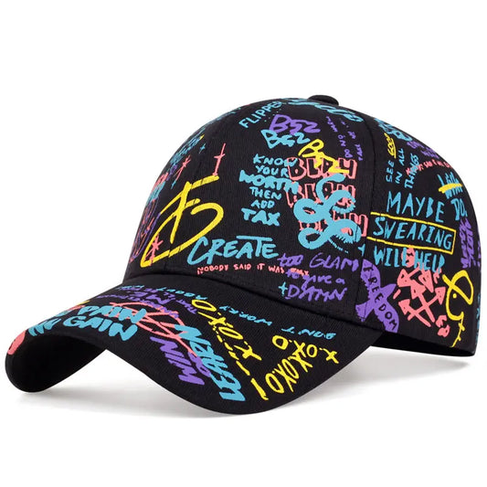 Graffiti Baseball Cap Lacy0301Goth Home