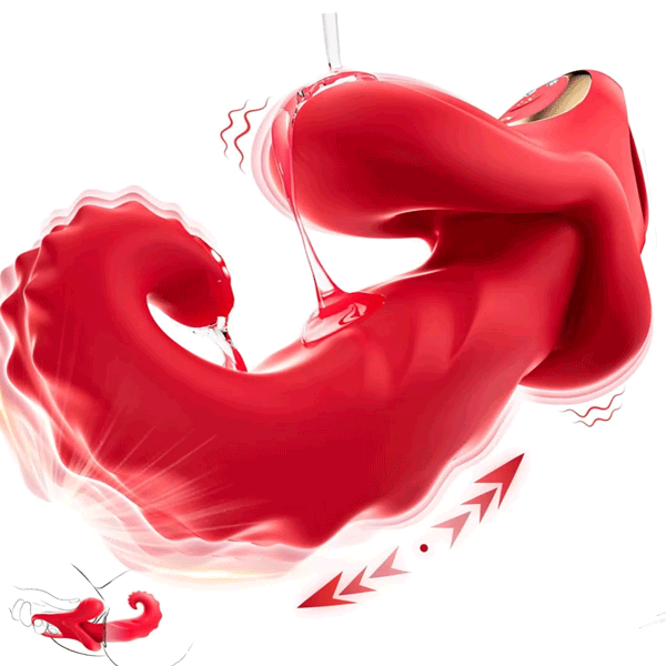 💥 2025 Limited 70% ️OFF 👅 OraliX Suptruck 4-in-1 Thrusting & Licking Tongue Kiwinet Vibrator Hemiras