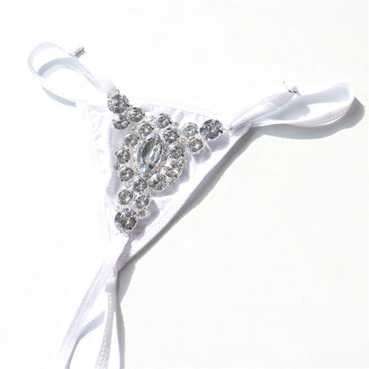 LacyNighty™ Rhinestones Thong LacyNighty Panties