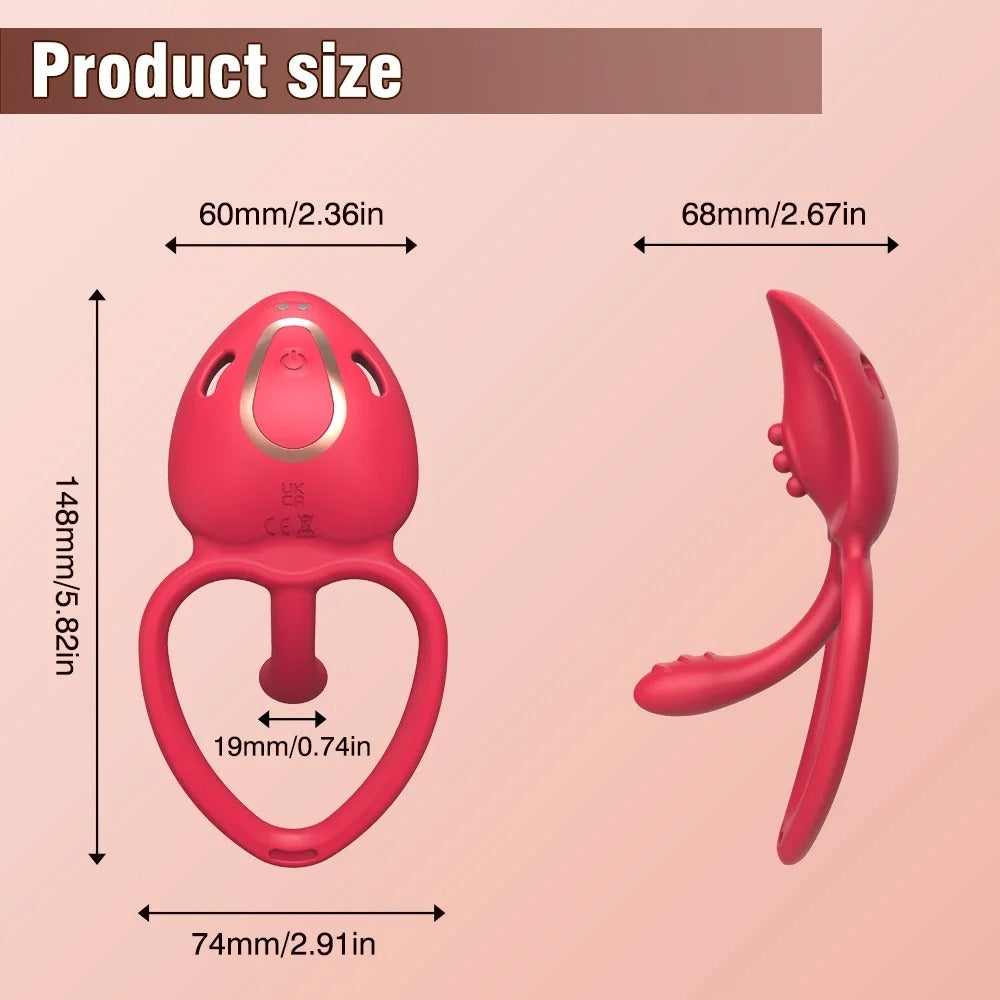 💥 2025 Limited 70% OFF 💦 + CRAVOX 9-Mode Dual Pleasure Ring Nighty
