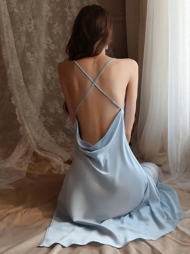 LacyNighty™ Elise Nightie Iris Lingerie nightgown