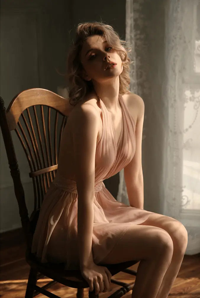 LacyNighty™ Gabrielle Nightie Iris Lingerie Nuisette