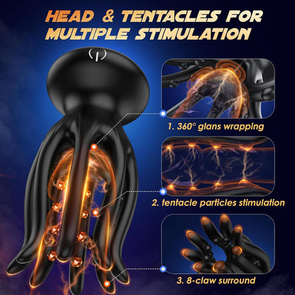 💥 2025 Limited 75% ️OFF 💦 KRAKEN Suptruck™ X10 Unisex 360° Vibrator📱 32 Massage Beads & 10 Modes Hemiras
