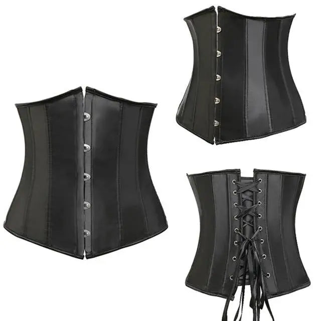 LacyNighty™ Model UC605 LORETTA LACE LINGERIE Underbust Corset