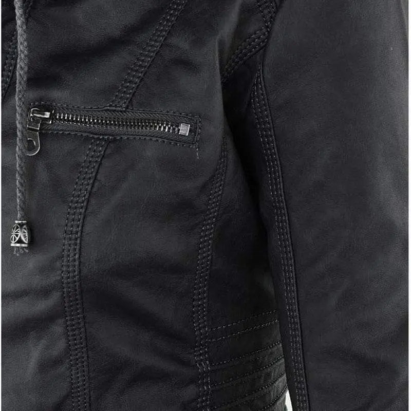 Kasdeya Leather Jacket Mo. Boutique