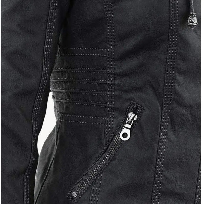 Kasdeya Leather Jacket Mo. Boutique