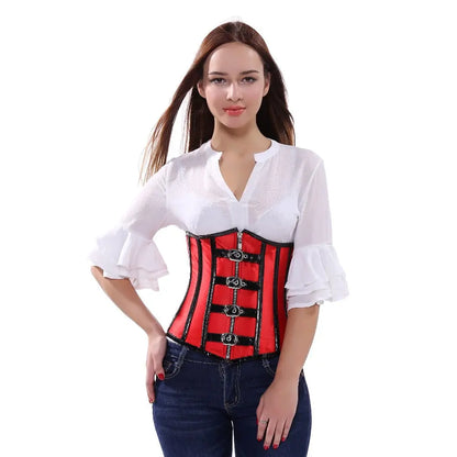 LacyNighty™ Model UC611 LORETTA LACE LINGERIE Underbust Corset