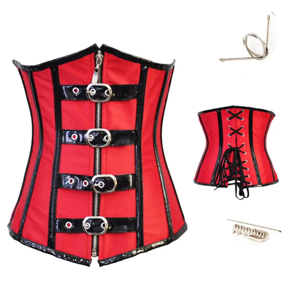 LacyNighty™ Model UC611 LORETTA LACE LINGERIE Underbust Corset
