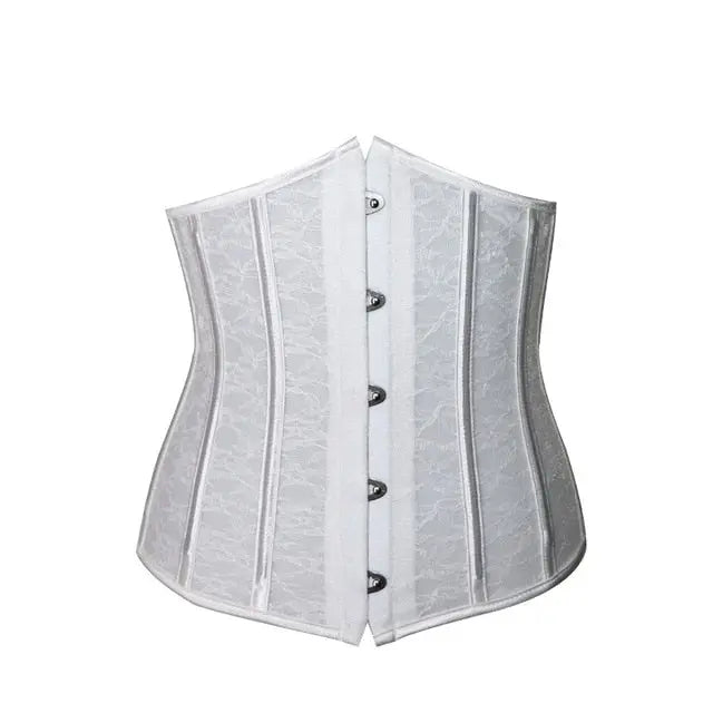 LacyNighty™ Model UC616 LORETTA LACE LINGERIE Underbust Corset
