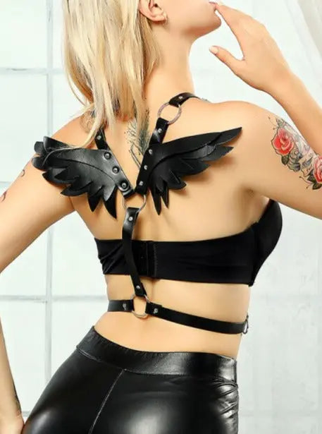 LacyNighty™ Model H420 LORETTA LACE LINGERIE Harness