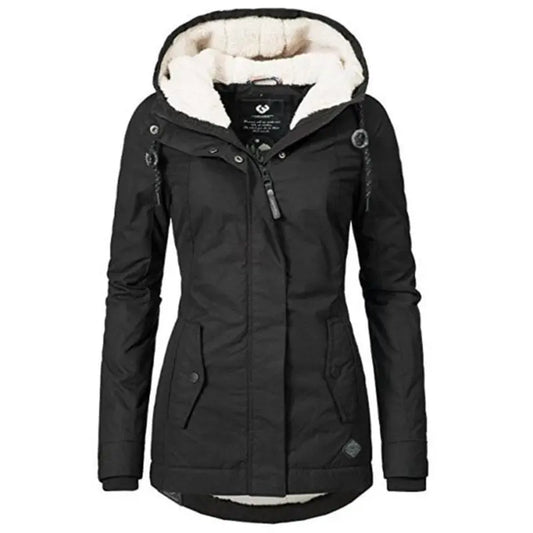 WARM HOODED COAT Lacy0301Goth