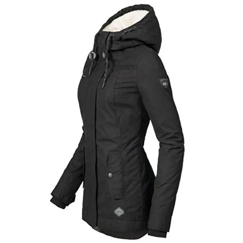 WARM HOODED COAT Lacy0301Goth
