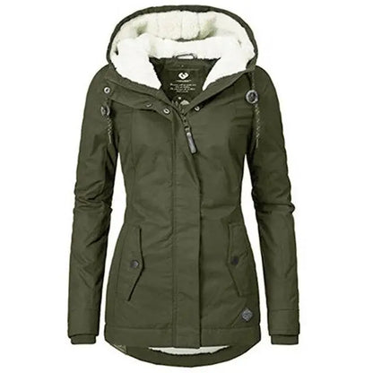 WARM HOODED COAT Lacy0301Goth