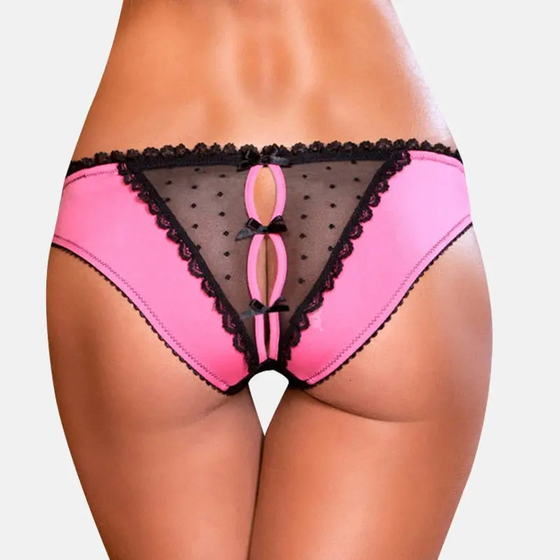 LacyNighty™ Isabelle Crotchless Panties Lavah Intimates panties