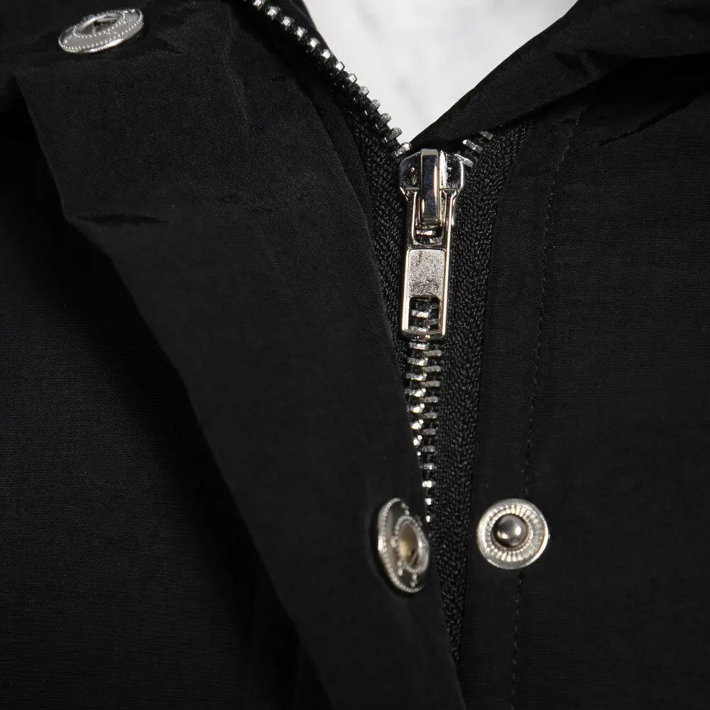 WARM HOODED COAT Lacy0301Goth