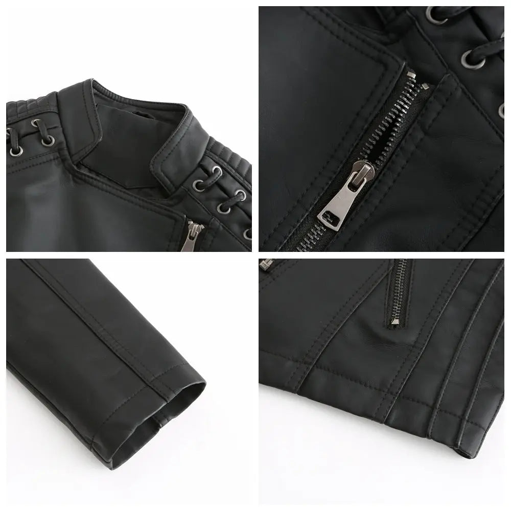 LENNON LEATHER JACKET Lacy0301Goth