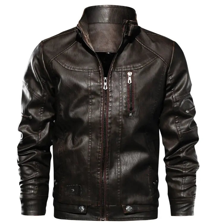 Vintage Leather Jacket Salenso