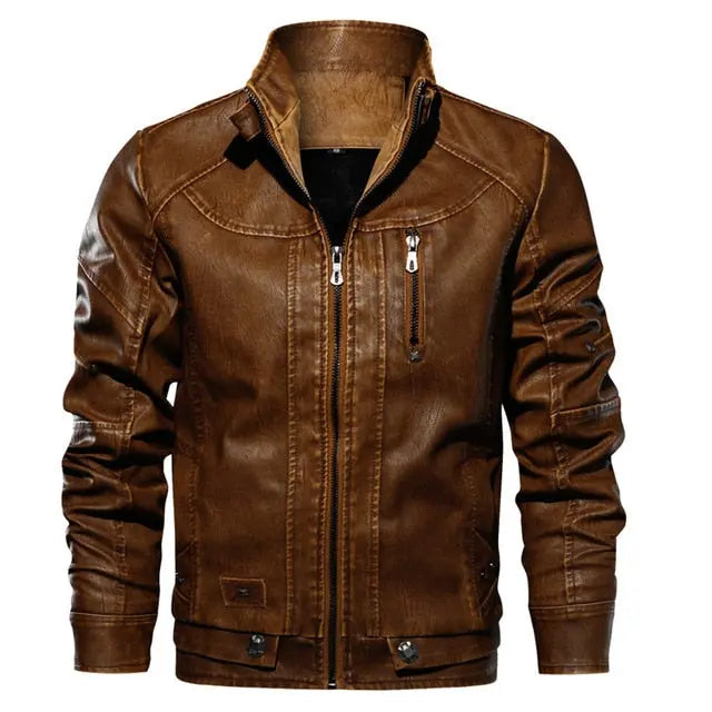 Vintage Leather Jacket Salenso
