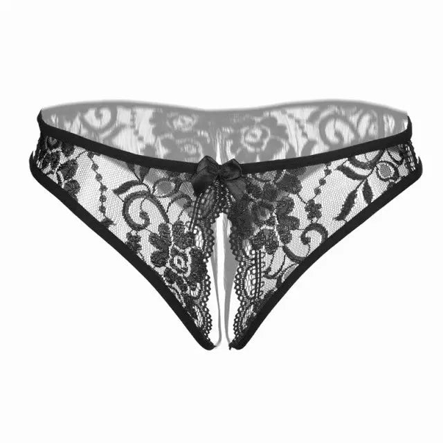 LacyNighty™ Vanessa Crotchless Panties Lavah Intimates panties
