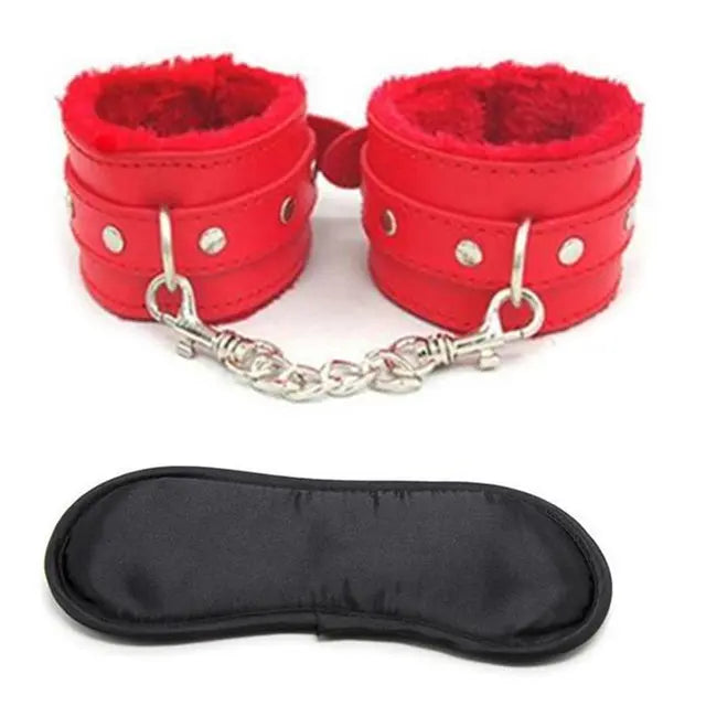 LacyNighty™ Handcuff & Blindfold Set Lavah Intimates