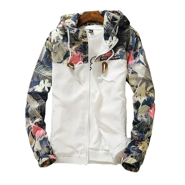 Floral Windbreaker Lacy0301Goth