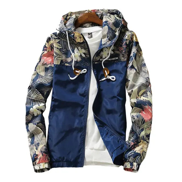 Floral Windbreaker Lacy0301Goth