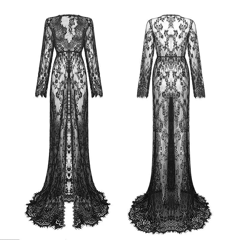 SEE-THROUGH DRESS Lacy0301Goth