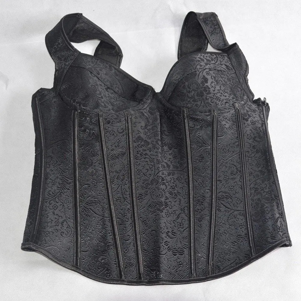 LacyNighty™ Model CT417 LORETTA LACE LINGERIE OVERBUST CORSET