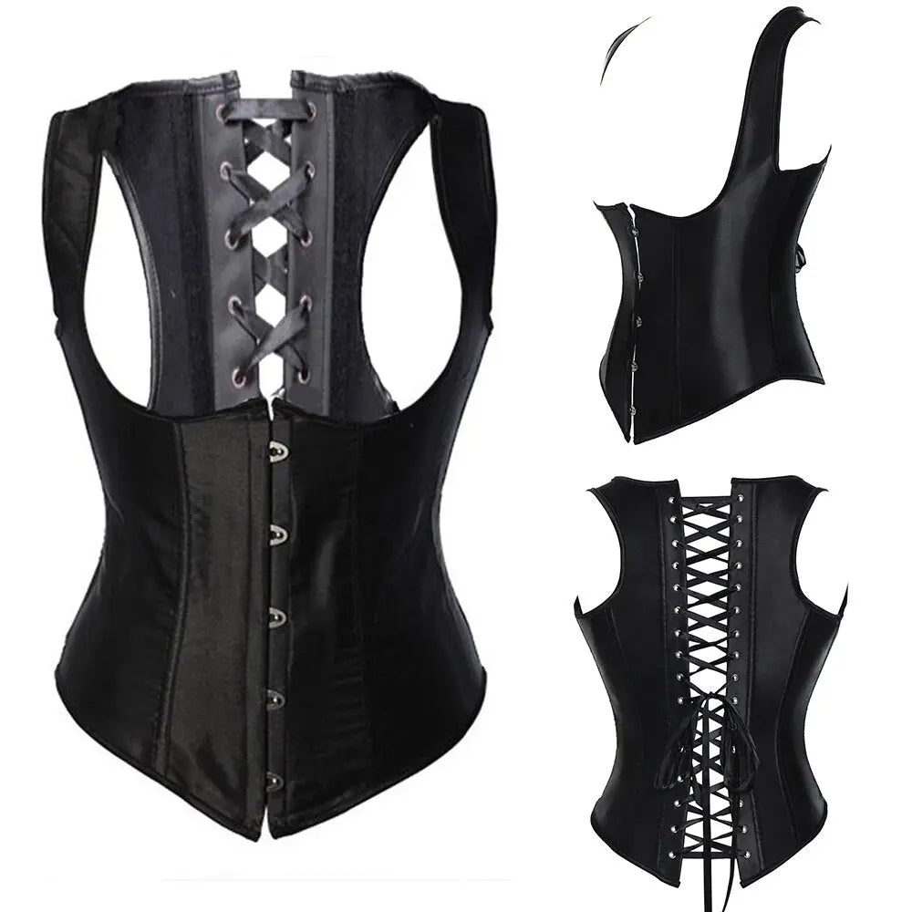LacyNighty™ Model UC601 LORETTA LACE LINGERIE Underbust Corset