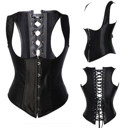 LacyNighty™ Model UC601 LORETTA LACE LINGERIE Underbust Corset