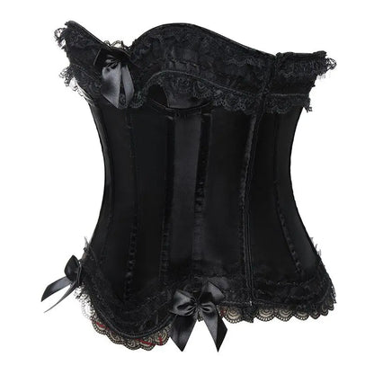 LacyNighty™ Model CT410 LORETTA LACE LINGERIE OVERBUST CORSET