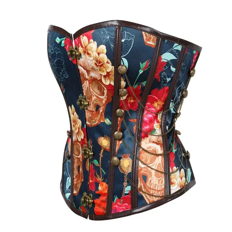 LacyNighty™ Model CT451 LORETTA LACE LINGERIE OVERBUST CORSET