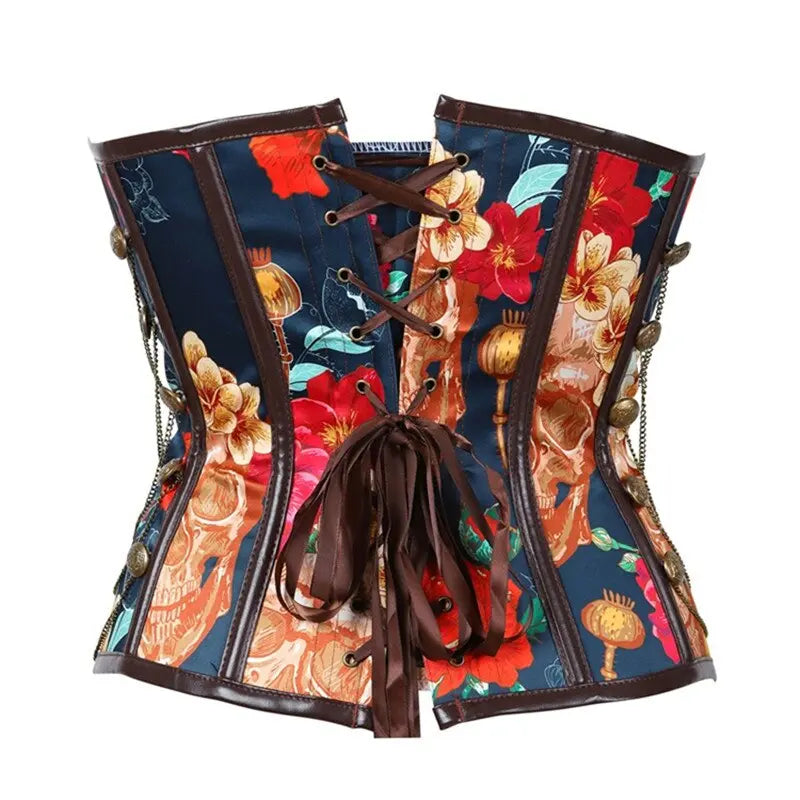 LacyNighty™ Model CT451 LORETTA LACE LINGERIE OVERBUST CORSET