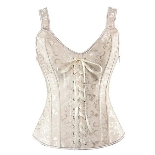 LacyNighty™ Model CT416 LORETTA LACE LINGERIE OVERBUST CORSET