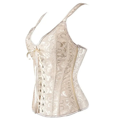 LacyNighty™ Model CT416 LORETTA LACE LINGERIE OVERBUST CORSET