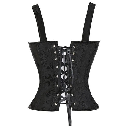 LacyNighty™ Model CT416 LORETTA LACE LINGERIE OVERBUST CORSET